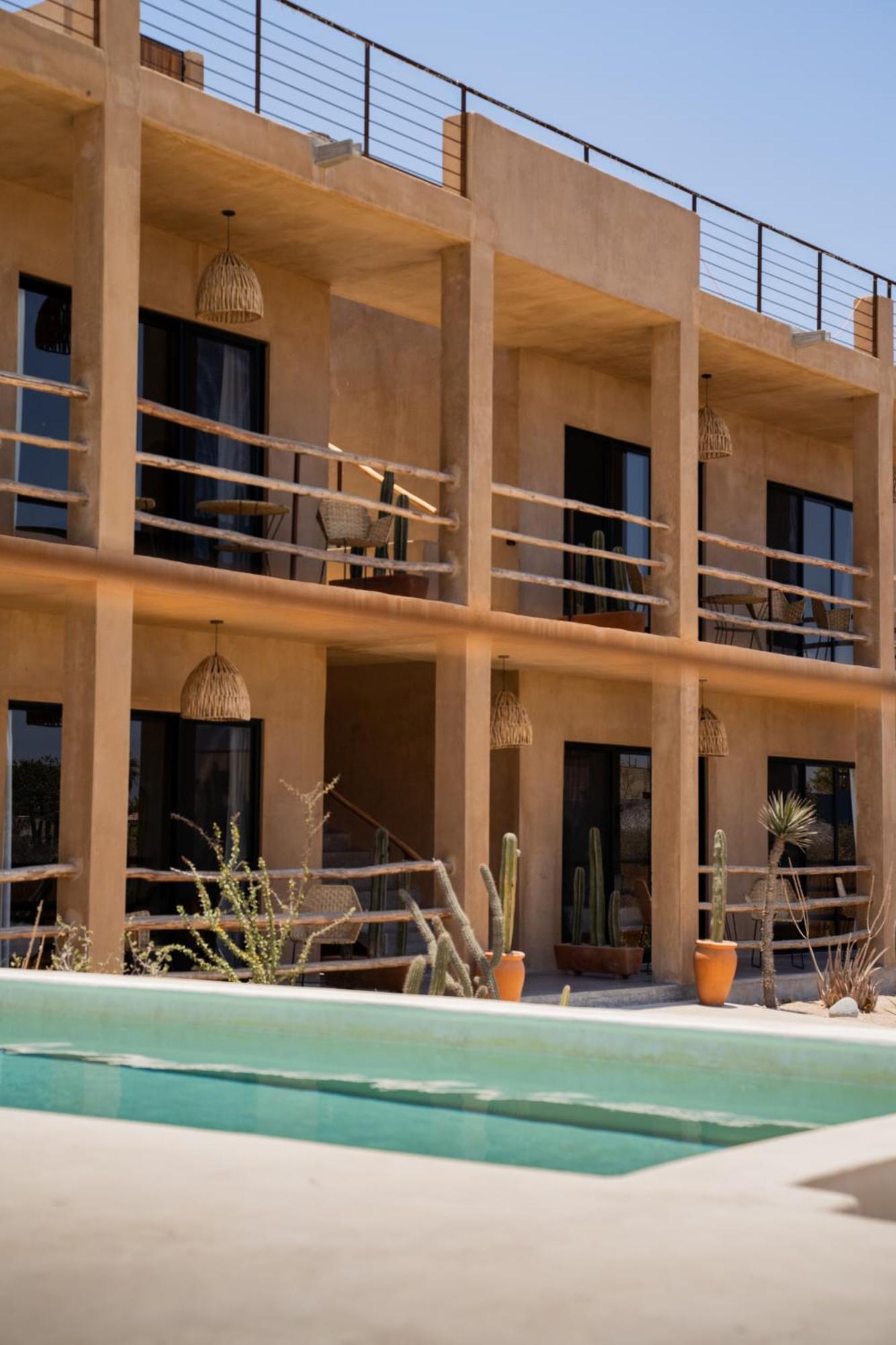 Baja Temple Hotell Todos Santos Eksteriør bilde